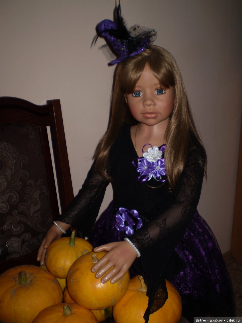 Мои очаровательные ведьмочки Аланна и Алианна, наряд на Хеллоуин