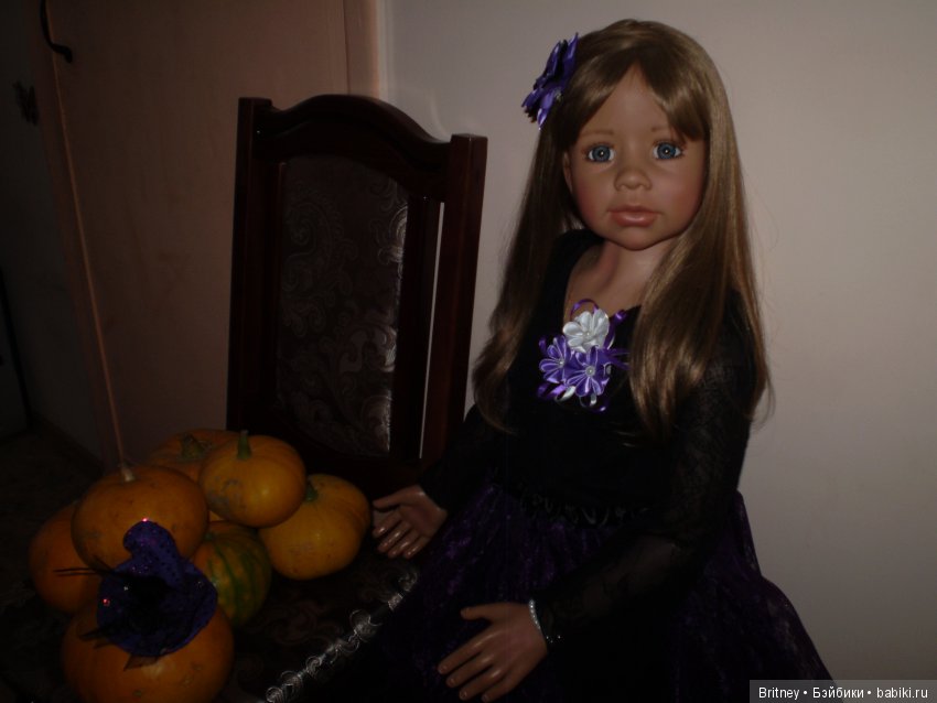 Мои очаровательные ведьмочки Аланна и Алианна, наряд на Хеллоуин