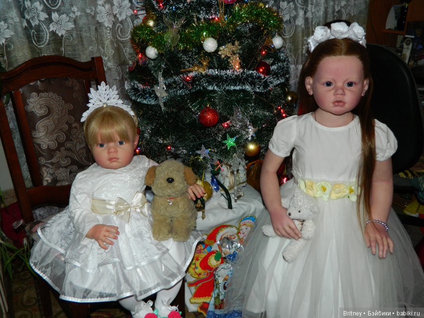 Девчата в Новый Год — Домашние коллекции кукол: фото собраний