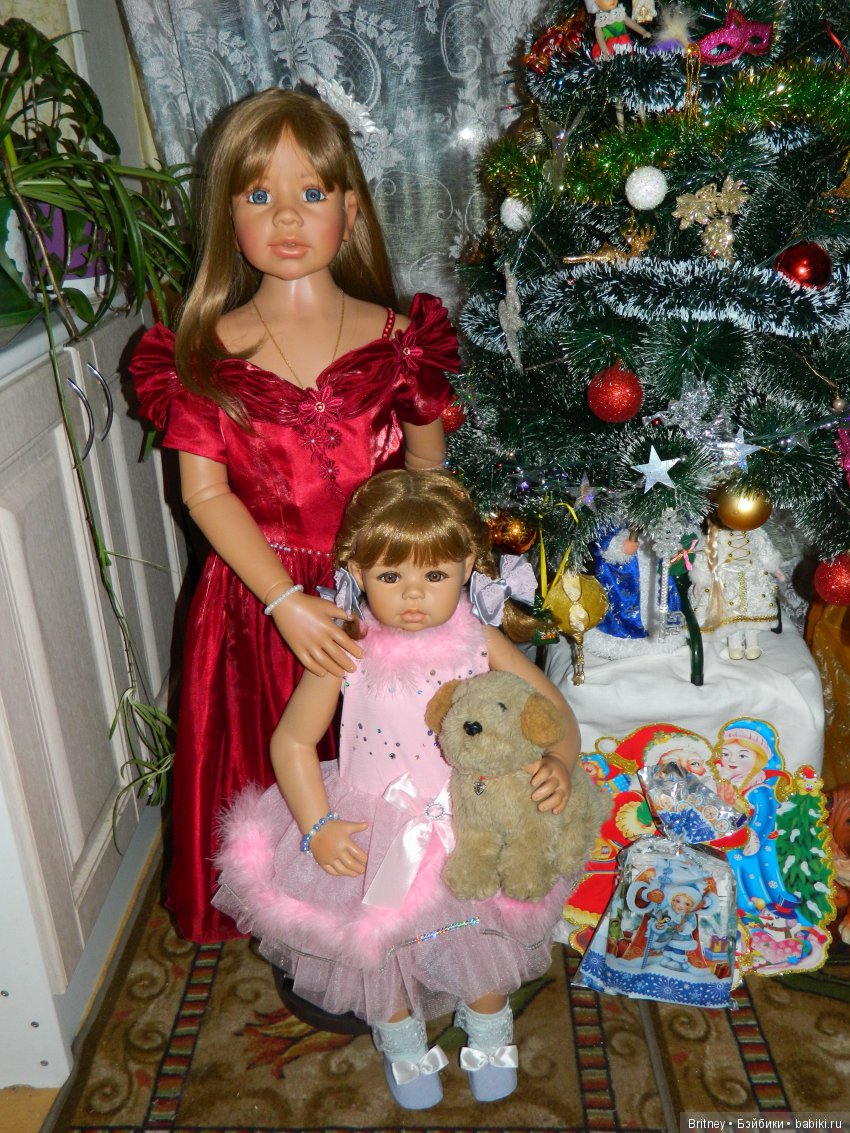 Девчата в Новый Год — Домашние коллекции кукол: фото собраний