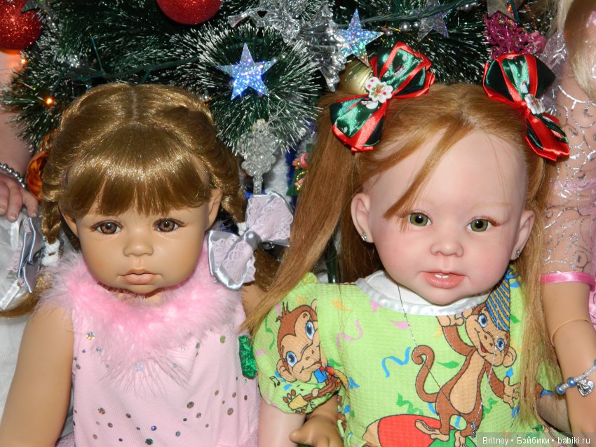 Девчата в Новый Год — Домашние коллекции кукол: фото собраний