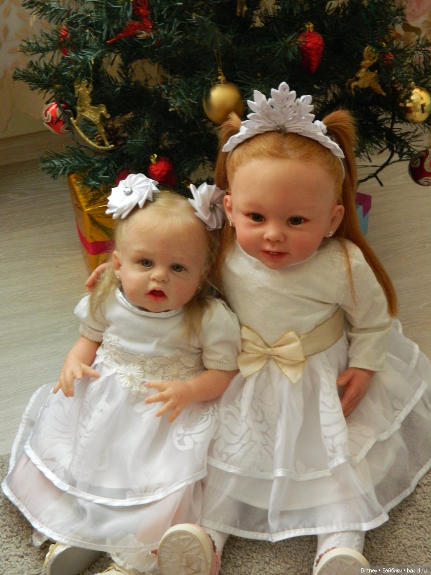 Девочки и новогодняя ёлочка (фото 8)