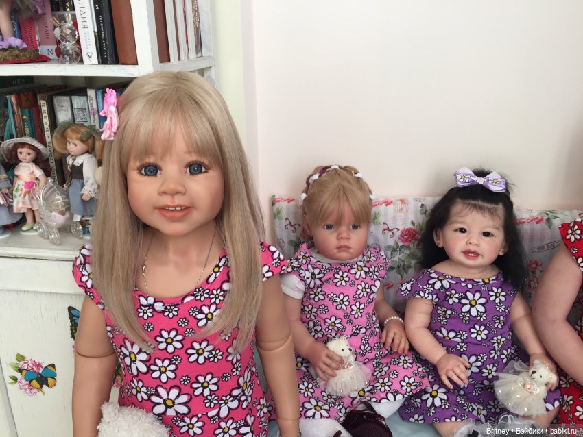 Платья с ромашками — Домашние коллекции кукол: фото собраний