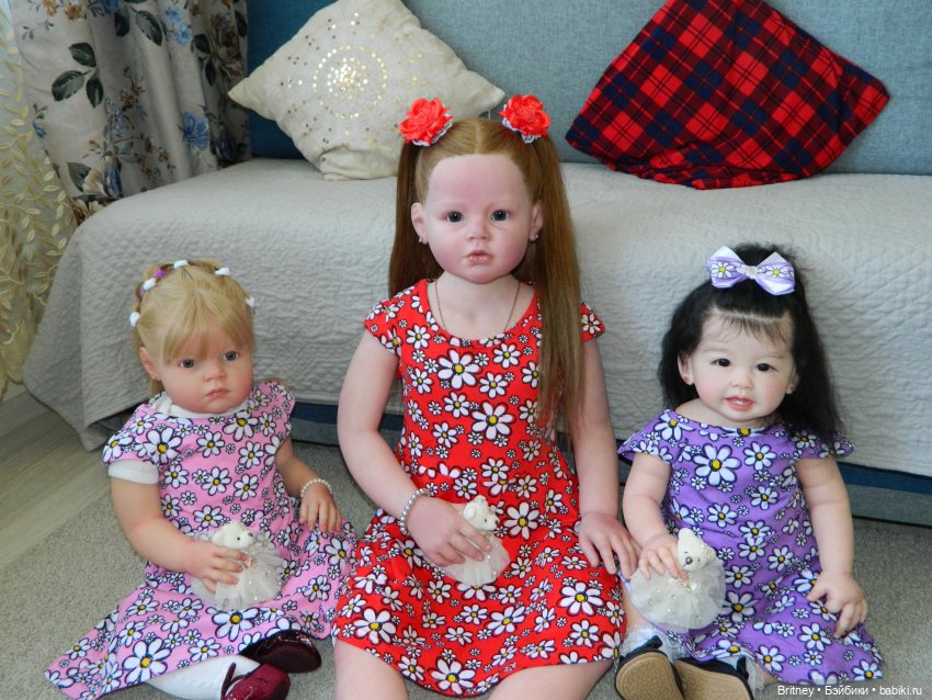 Платья с ромашками — Домашние коллекции кукол: фото собраний