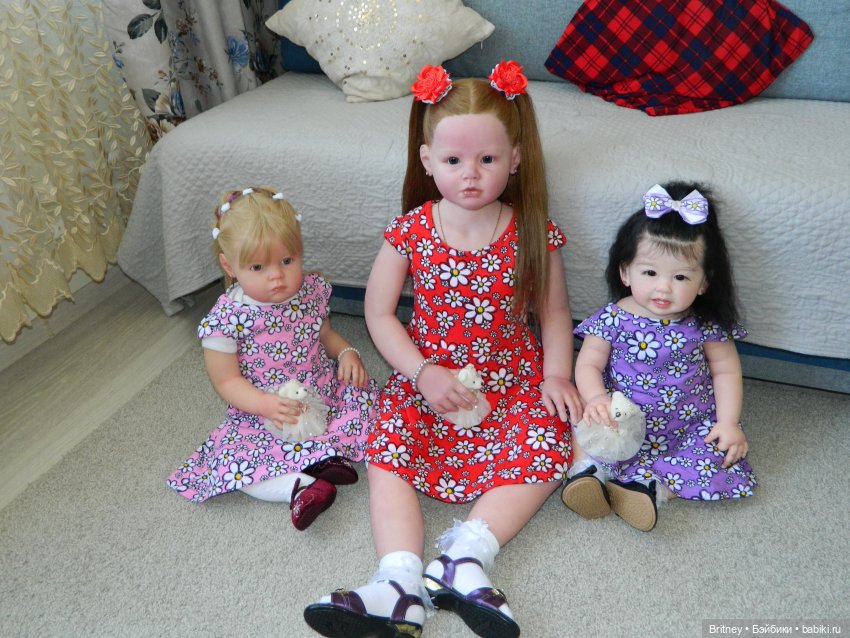Платья с ромашками — Домашние коллекции кукол: фото собраний