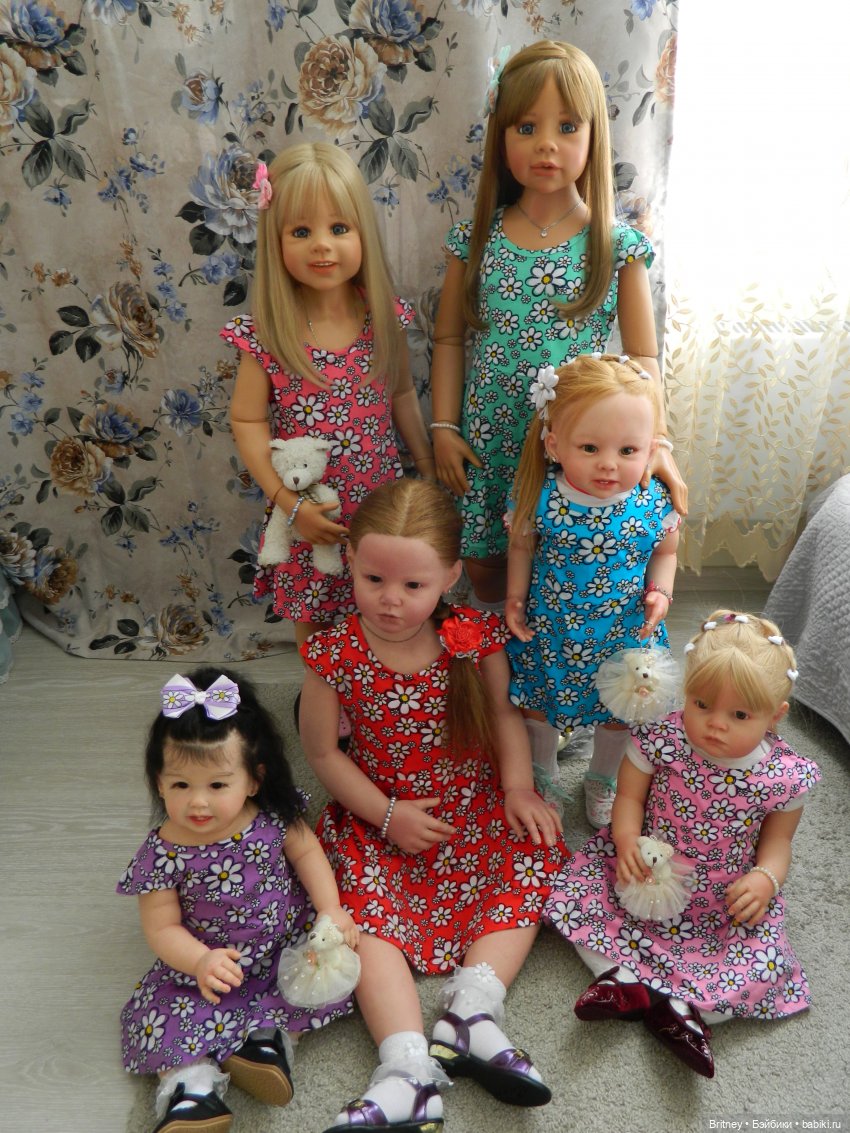 Платья с ромашками — Домашние коллекции кукол: фото собраний (фото 8)