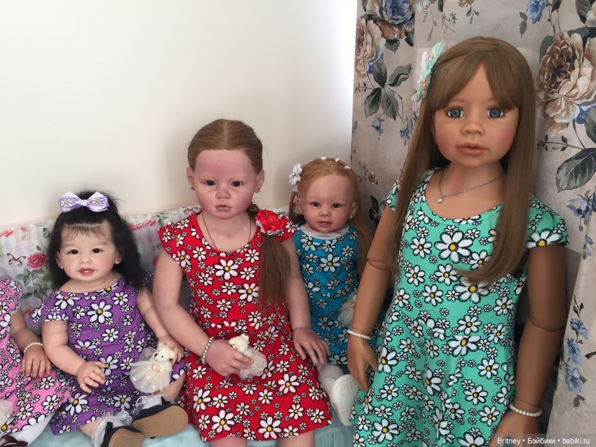 Платья с ромашками — Домашние коллекции кукол: фото собраний