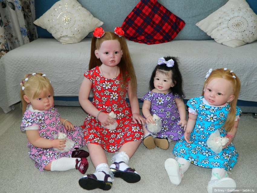 Платья с ромашками — Домашние коллекции кукол: фото собраний