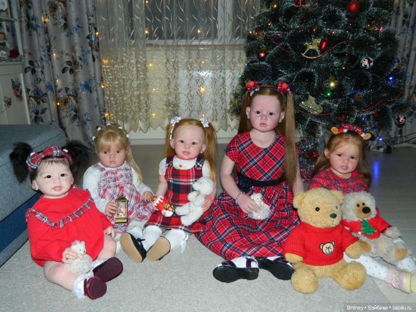 Новогодние праздники, продолжение, все детки вместе