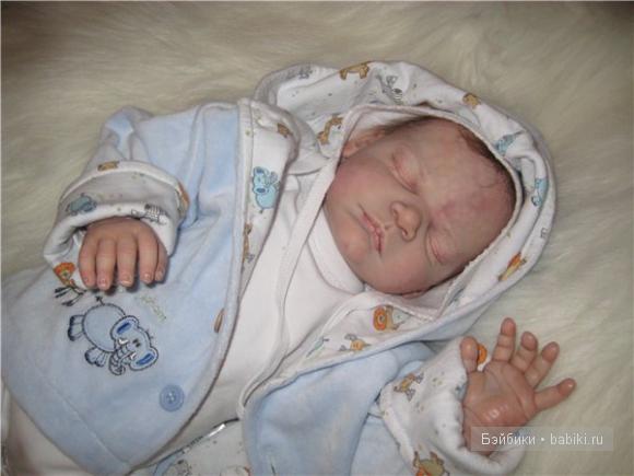 Малыш реборн Nico от Gudrun Legler