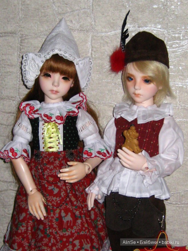 Они всегда были вместе ... Гензель и Гретель от Dollmore (фото 7)