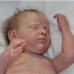 Моя малышка-реборн из молда Reese, от замечательного скульптора Andrea Arcello