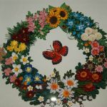 Веночек в цветочек. Квиллинг .