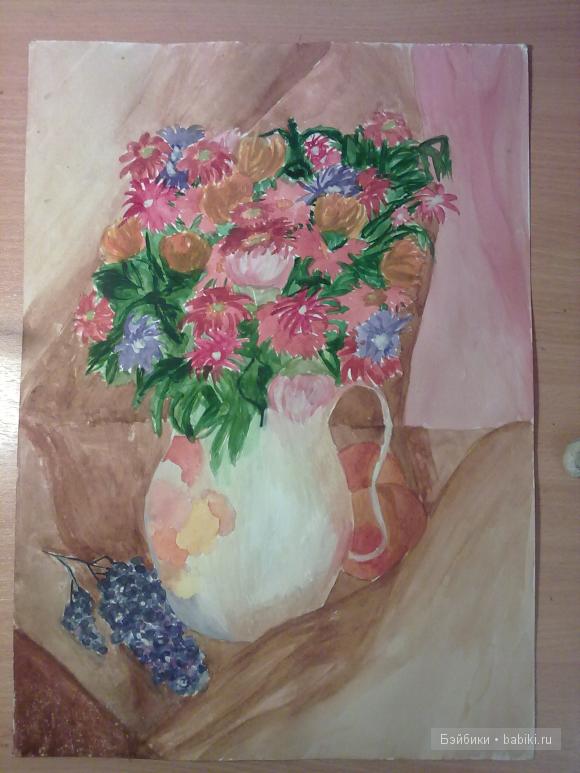 рисовала из головы