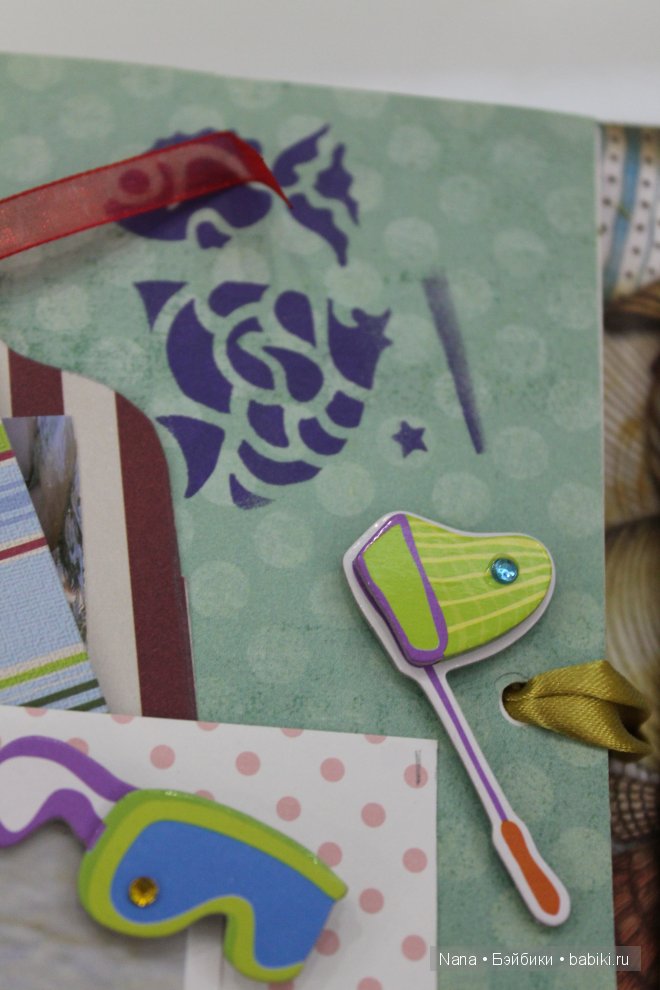 Скрапбукинг, первый альбом для малышки