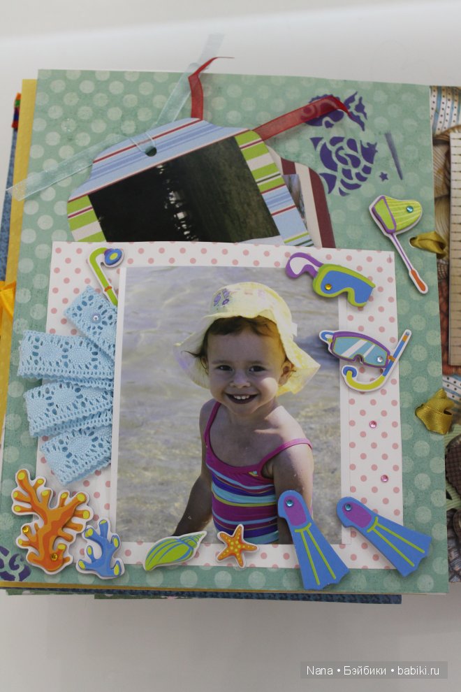 Скрапбукинг, первый альбом для малышки
