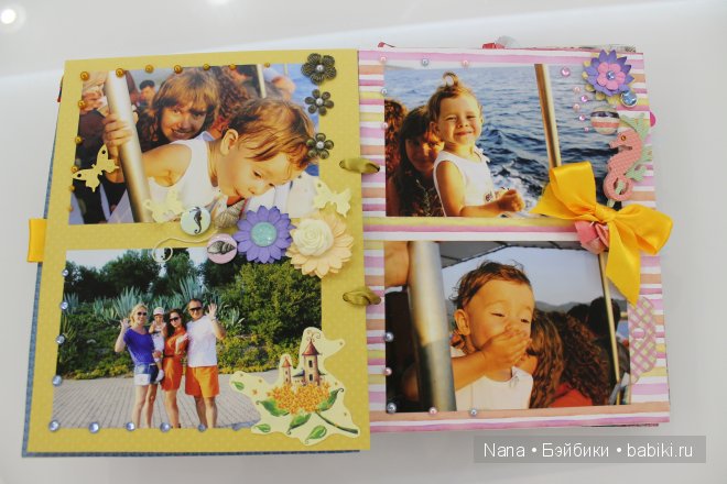 Скрапбукинг, первый альбом для малышки