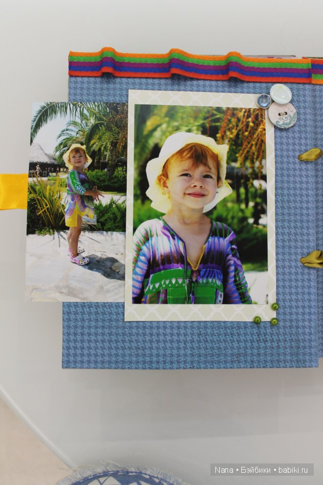 Скрапбукинг, первый альбом для малышки