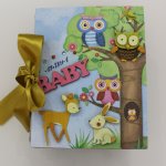 Скрапбукинг, первый  альбом для малышки