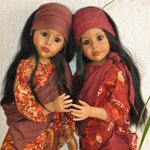 Зита и Гита моей коллекции - Aisha & Rohan by Joke Grobben