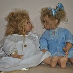 Куклы-близнецы от Elisabeth Lindner