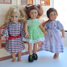 Набор из двух American Girl mini dolls + третья в подарок!