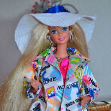 International travel barbie on sale