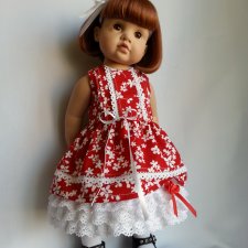 Платья для кукол на рост 42 см
