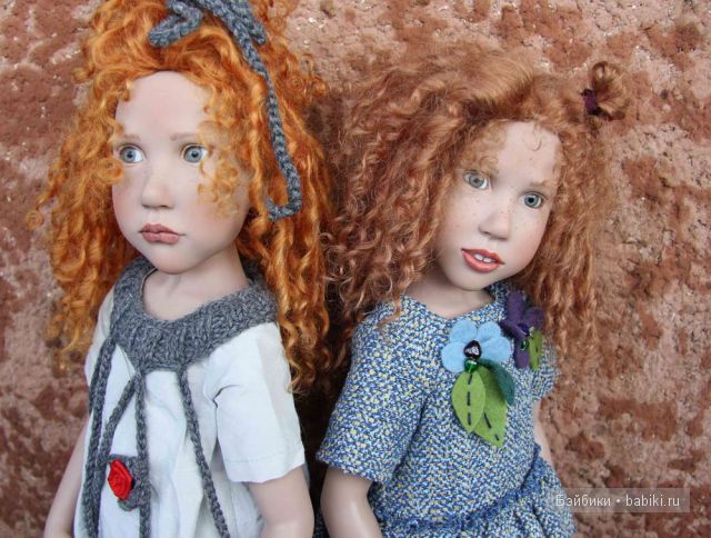 Рыжий рыжий конопатый... или Алекса и Руус. Коллекционные куклы (фото 4)