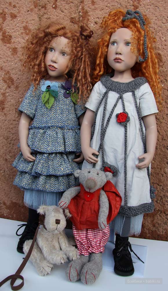 Рыжий рыжий конопатый... или Алекса и Руус. Коллекционные куклы (фото 8)