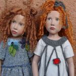 Рыжий  рыжий  конопатый... или Алекса и Руус. Коллекционные куклы