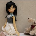 Платье для Мики. Одежда бжд своими руками