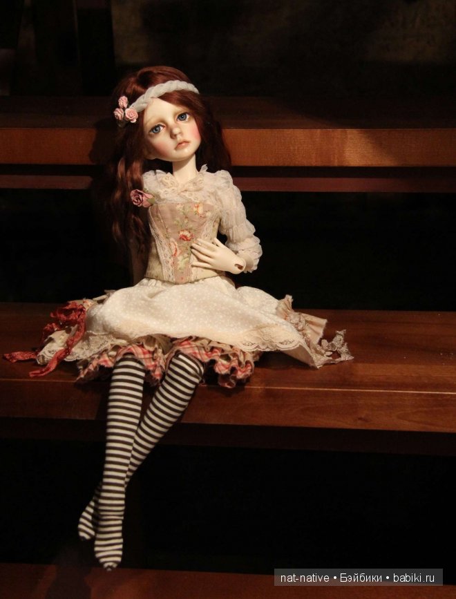 куклой Dollstown. Seola freshskin, на теле эльфа