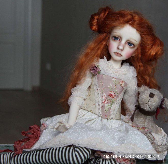 куклой Dollstown. Seola freshskin, на теле эльфа