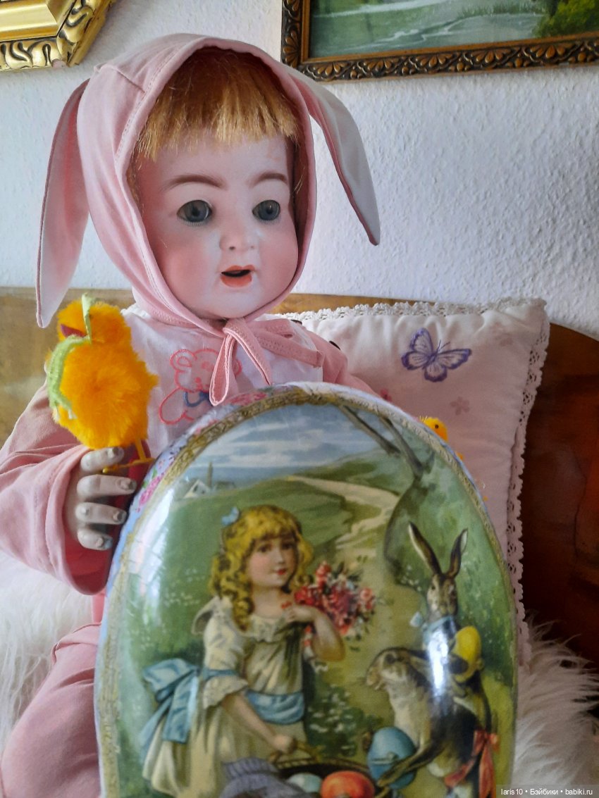 Это ABG малыш приготовился к пасхе