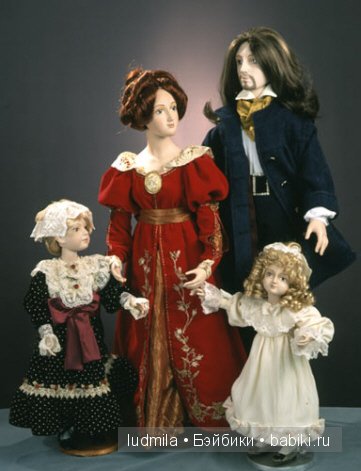 Авторские куклы Олины Вентцель