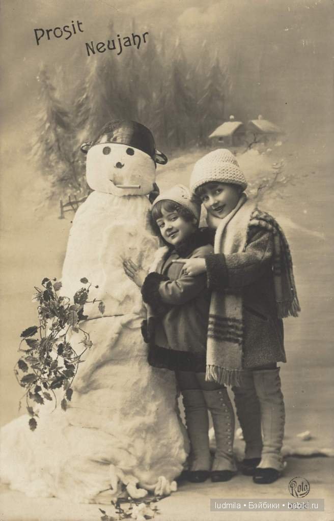 История новогодней открытки (фото 3)