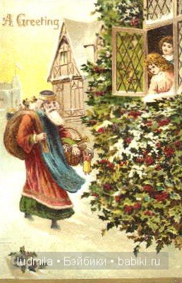 История новогодней открытки (фото 7)