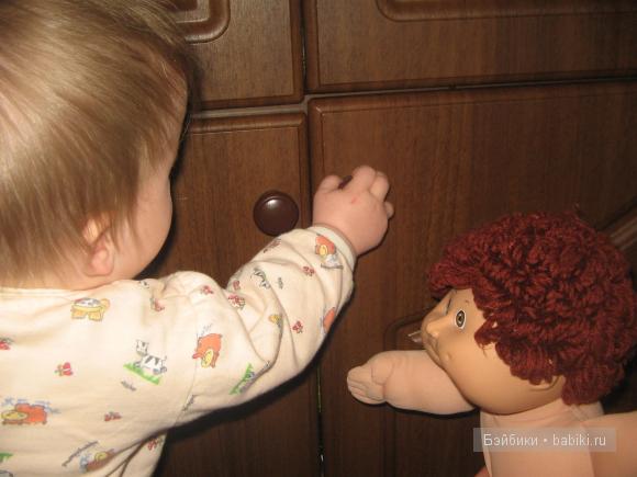 навели порядок в шкафчике