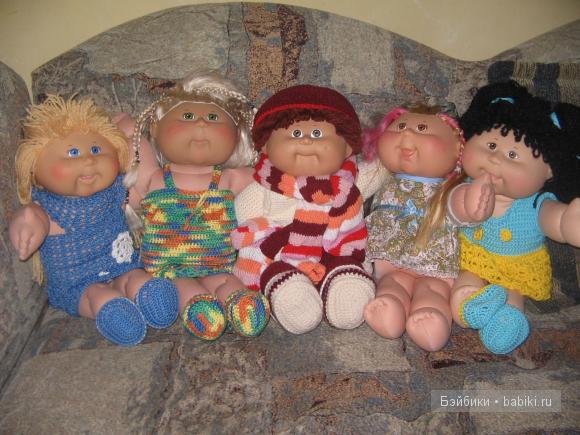 Мои девчушки - куклы Cabbage Patch Kids. Фото капусток в одёжках (фото 5)