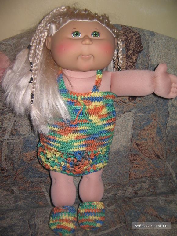 Мои девчушки - куклы Cabbage Patch Kids. Фото капусток в одёжках