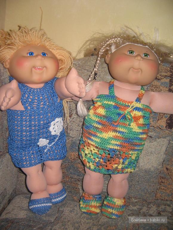 Мои девчушки - куклы Cabbage Patch Kids. Фото капусток в одёжках (фото 2)