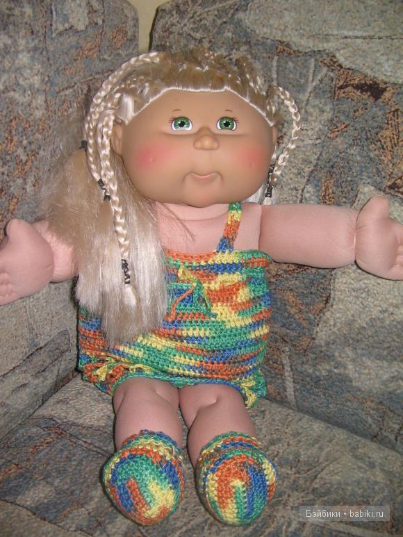 Мои девчушки - куклы Cabbage Patch Kids. Фото капусток в одёжках
