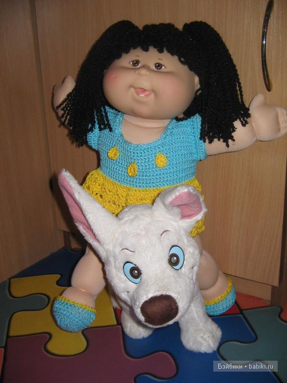 Мои девчушки - куклы Cabbage Patch Kids. Фото капусток в одёжках