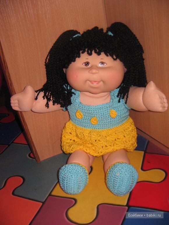 Мои девчушки - куклы Cabbage Patch Kids. Фото капусток в одёжках