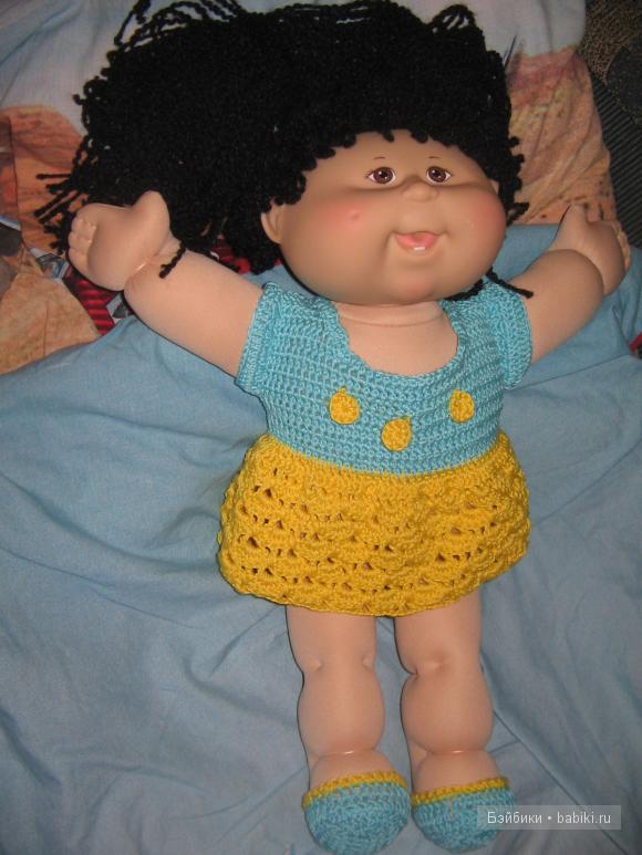 Мои девчушки - куклы Cabbage Patch Kids. Фото капусток в одёжках