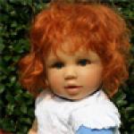 Моя рыжая красавица - коллекционная кукла Carolin от Дорис Штаннат