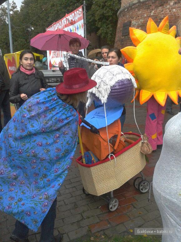 Парад колясок.Нижний Новгород.