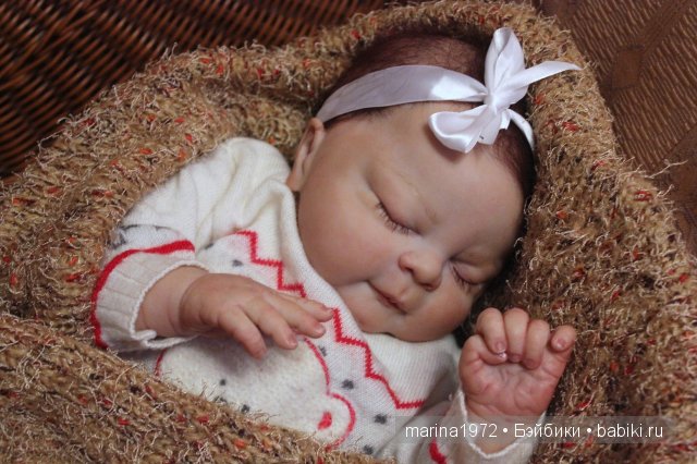 Сладкий сон,или первый Новый Год моей куклы-реборн Настюшки