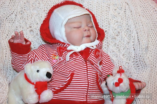 Сладкий сон,или первый Новый Год моей куклы-реборн Настюшки